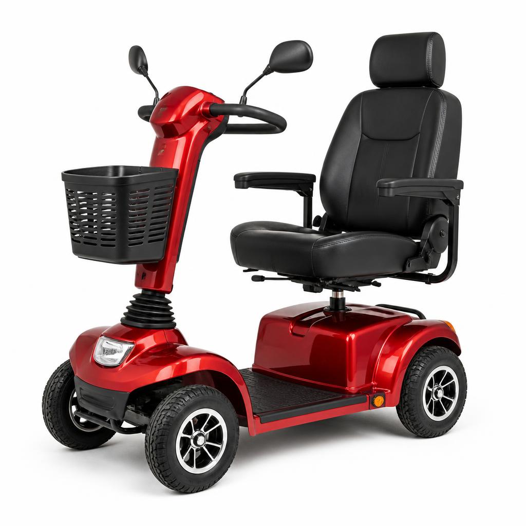 Folding mobility scooter